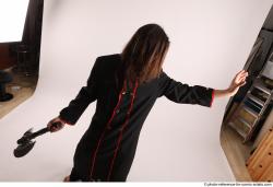 JAKUB PREACHER STANDING POSE WITH AX